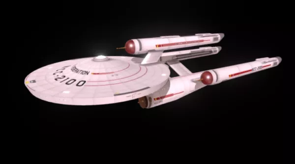 Galaxy Starblaster Spaceship 3d model