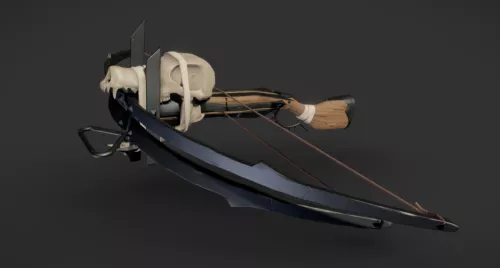 Feral One Crossbow Vehicle 3d model Feral One Crossbow Vehicle 3d model