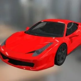 Car Ferarri Italia 3d model