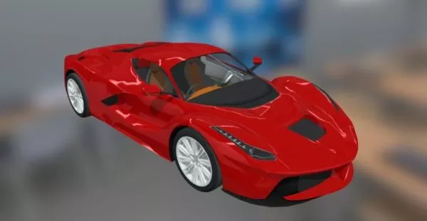 Ferarri Laferarri Super Car 3d model Ferarri Laferarri Super Car 3d model