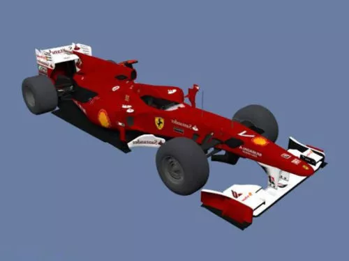 Ferrari F1 Racing Car Concept 3d model Ferrari F1 Racing Car Concept 3d model
