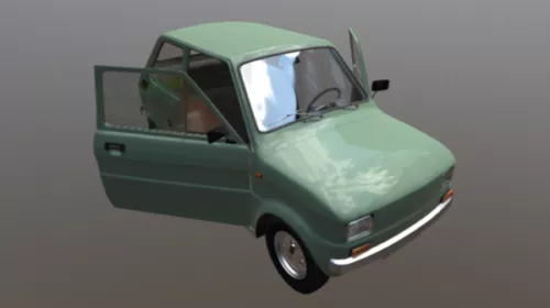 Fiat Punto Hatchback 3d model