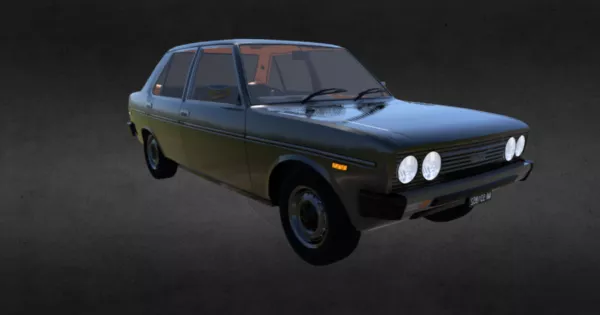 Fiat 131 Car 3d model Fiat 131 Car 3d model