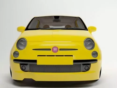 Fiat Punto Hatchback 3d model