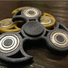 Fidget Tri Spinner Printable 3d model