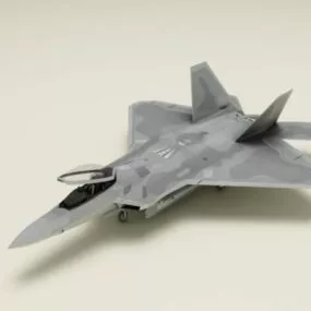 Us Air-force Fighter Plane 3d model