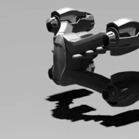 Aircraft Fighter Starship 3d model