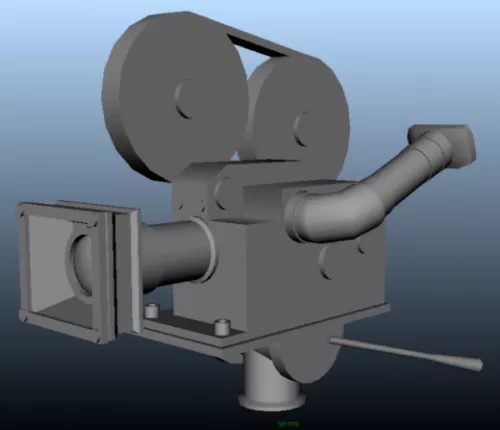 Camera Security With Weather Shield Cover 3d model