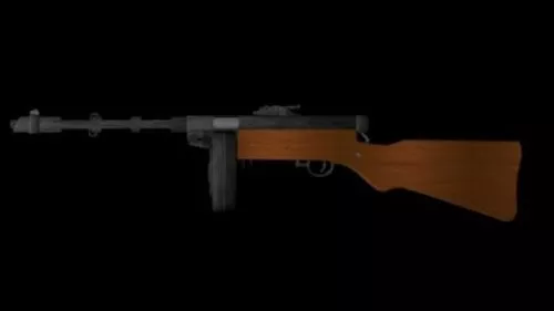 Finnish Kp-31 Smg 3d model Finnish Kp-31 Smg 3d model