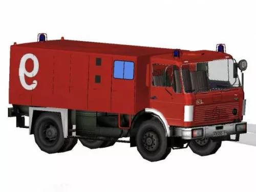 Rustic Dump Truck 3d model