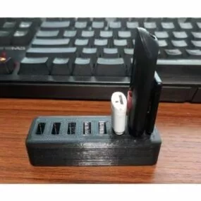 Flash Drive Holder Printable 3d model