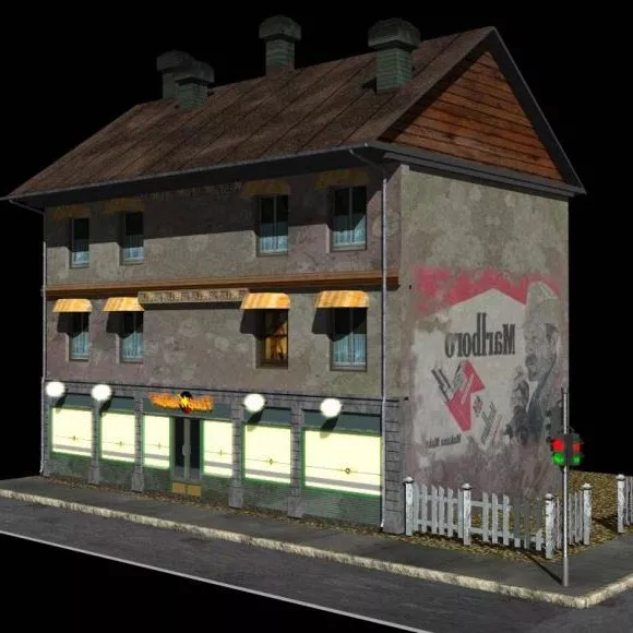 Pantone House Design 3d model Pantone House Design 3d model