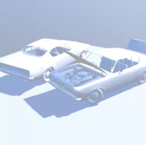 Muscle Car 3d model