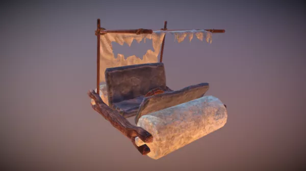 Flinstones Car Design 3d model Flinstones Car Design 3d model