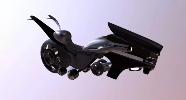 Futuristic Super Motorcycle 3d model