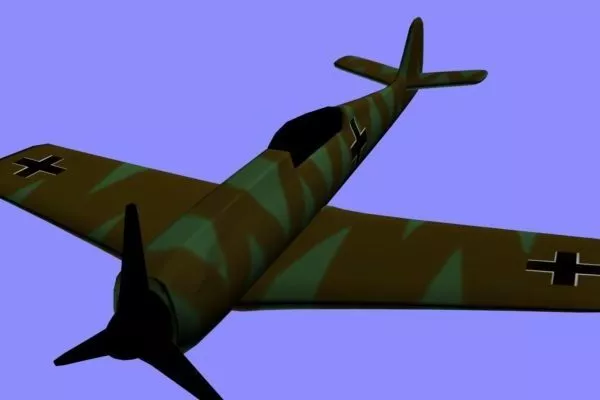 Small Personal Airplane 3d model