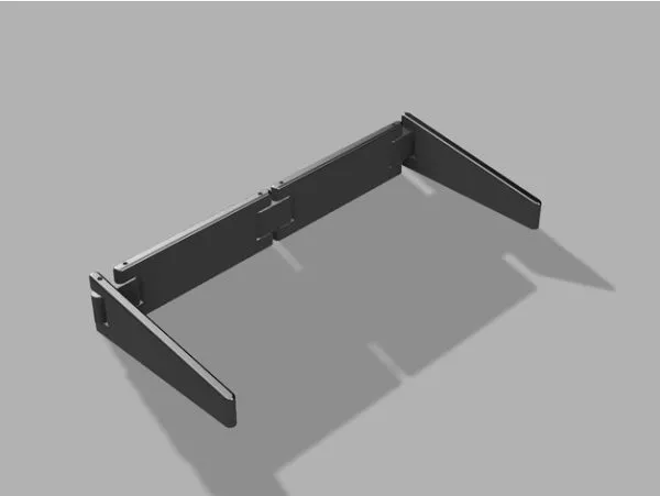 Old Asus Laptop 3d model