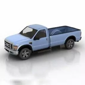 Ford F250 Pickup Truck 3d model