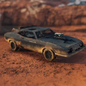 Ford Falcon Xb Coupe Car 3d model