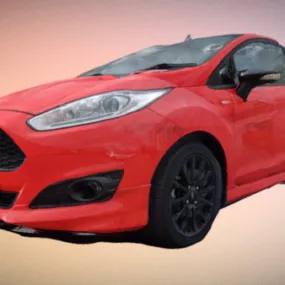 Car Ford Fiesta 2017 3d model