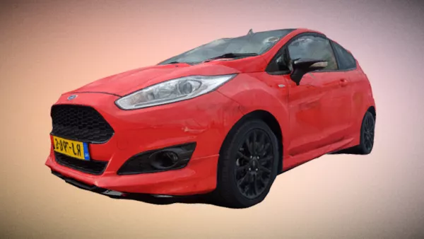 Car Ford Fiesta 2017 3d model Car Ford Fiesta 2017 3d model