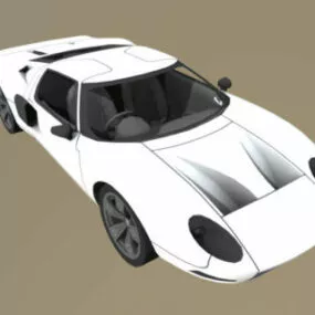 Ford Gt Sport Car 3d model