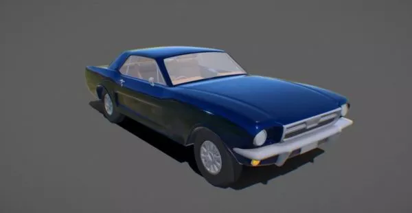 Car Ford Mustang 288 3d model Car Ford Mustang 288 3d model