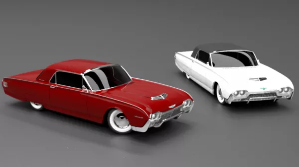 Ford Mustang Gt Car 3d model