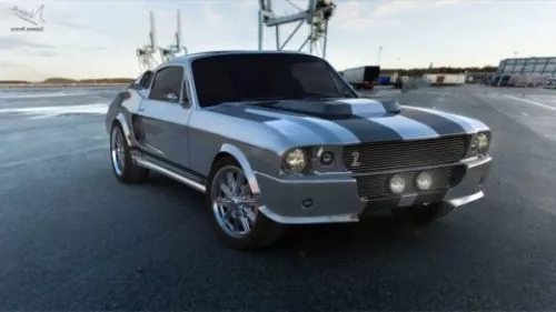 Ford Mustang Car Design 3d model Ford Mustang Car Design 3d model