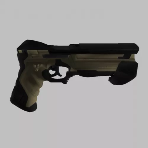 Forlans Hand Gun Weapon 3d model Forlans Hand Gun Weapon 3d model