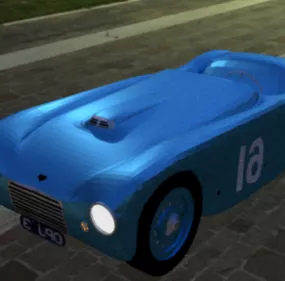 Car Miglia 1950 3d model