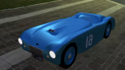 Car Miglia 1950 3d model Car Miglia 1950 3d model