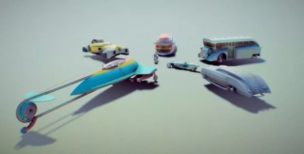 Prototype Flyer Plane 3d model