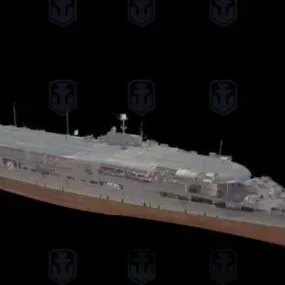 Furious Transport Ship 3d model