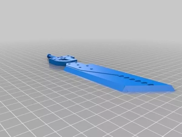 Fusion Sword Printable 3d model Fusion Sword Printable 3d model