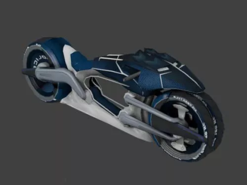 Old Utility Bicycle 3d model