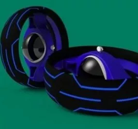 Future R-survive Car Wheel 3d model