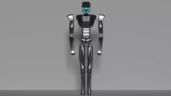 Cyborg Warrior 3d model