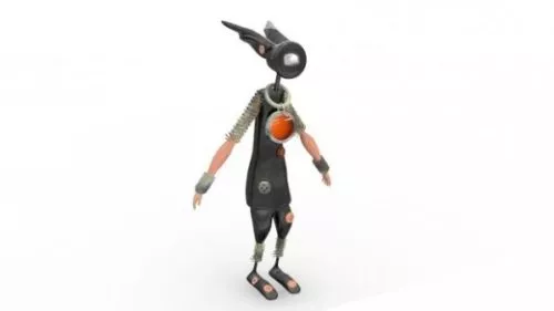 Robot Rider Man 3d model