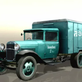 Gaz Truck 3d model