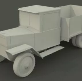 Gaz Truck Vehicle 3d model