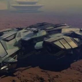 Gx7 Interceptor Spaceship 3d model