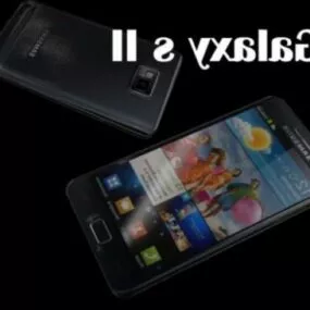 Galaxy S2 Smartphone 3d model
