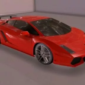Sports Car Gallardo Lp570 3d model