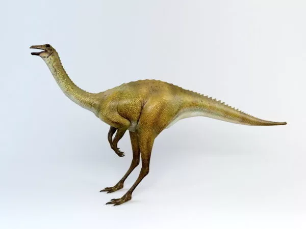 Animated Brontosaurus Dinosaur 3d model