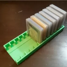 Game Boy Cartridge Holder Printable 3d model