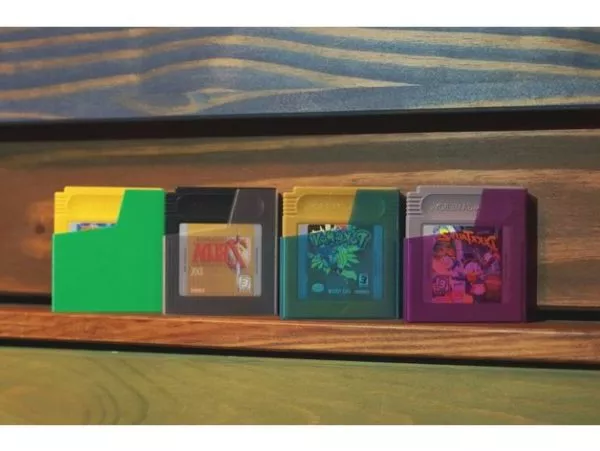 Printable Gameboy Cartridge Sleeve 3d model Printable Gameboy Cartridge Sleeve 3d model
