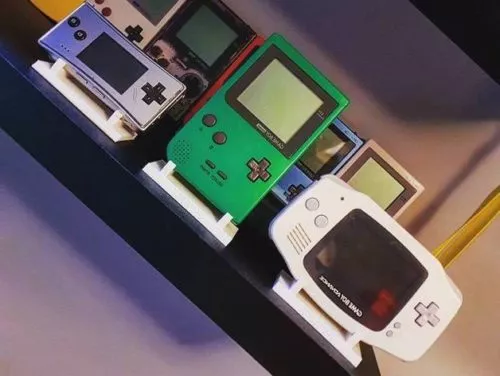 Gameboy Display Stand Printable 3d model Gameboy Display Stand Printable 3d model
