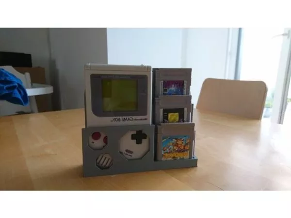 Gameboy Console Printable 3d model Gameboy Console Printable 3d model