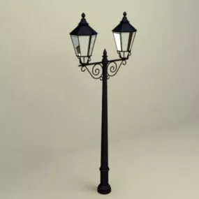 Garden Spotlights Design 3d model